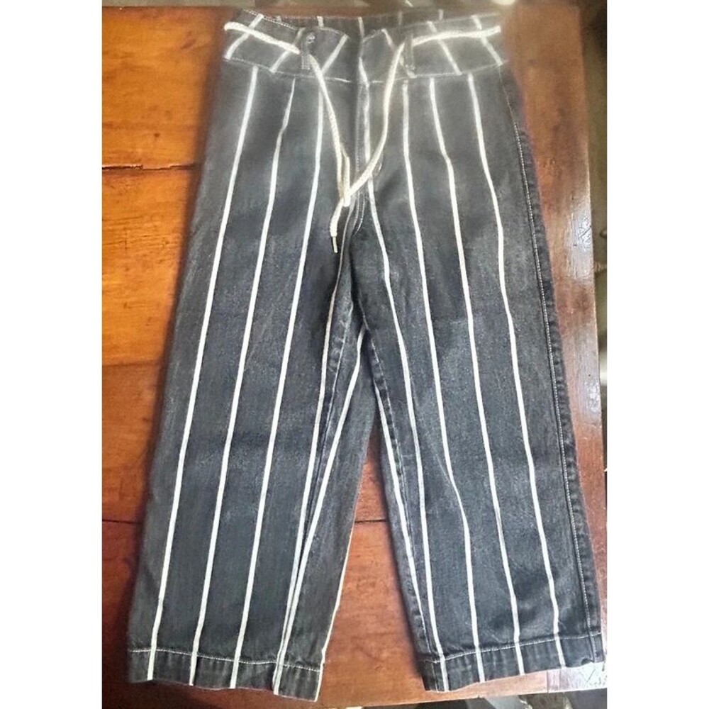 BDG Urban Outfitters Striped Wide Leg Pants w/ Rope Belt - Size 27